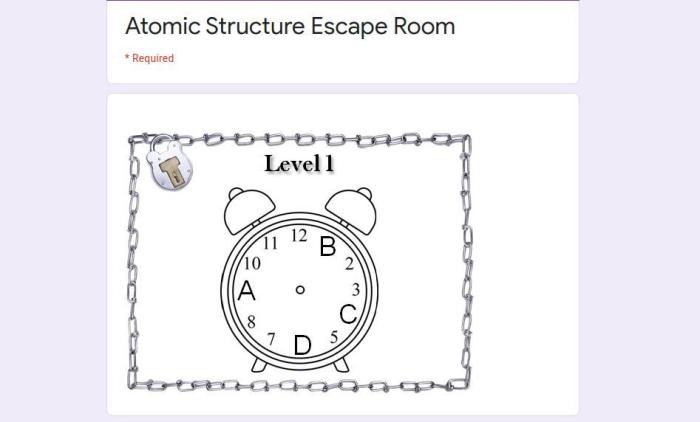 Photosynthesis escape room answer key