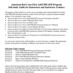 American red cross bls final exam