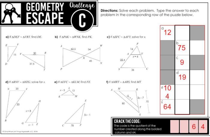 Photosynthesis escape room answer key