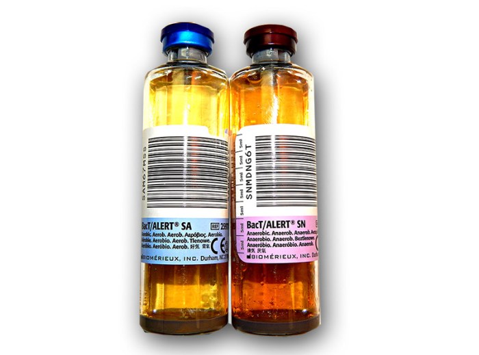 Blood culture bottle peds