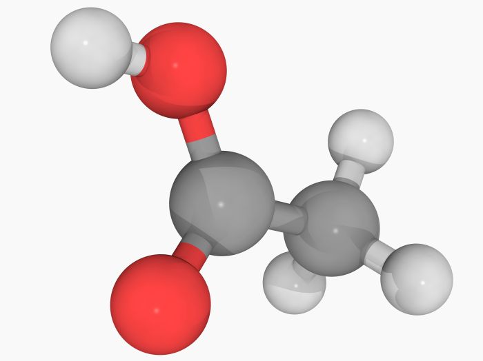 Acid acetic acids chemical ethanoic formule vinegar molecule vinaigre chimique