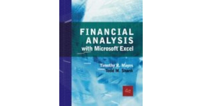 Financial analysis with microsoft excel 9th edition